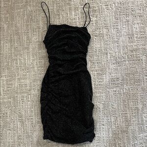 Princess Polly 
Elegant Black Ruched Dress